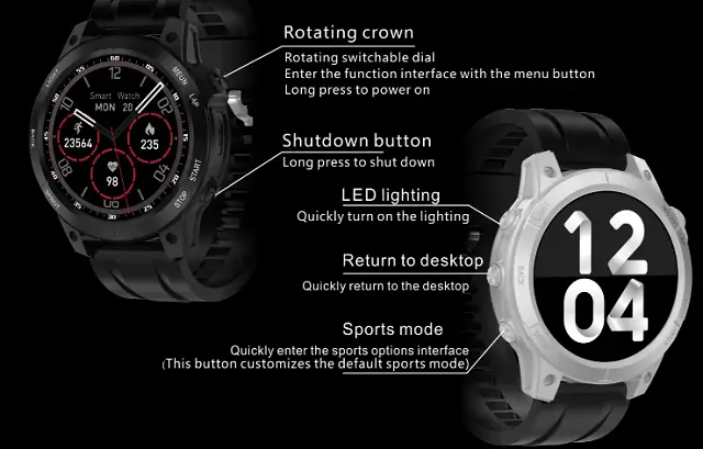 S70 Max Smart Watch design