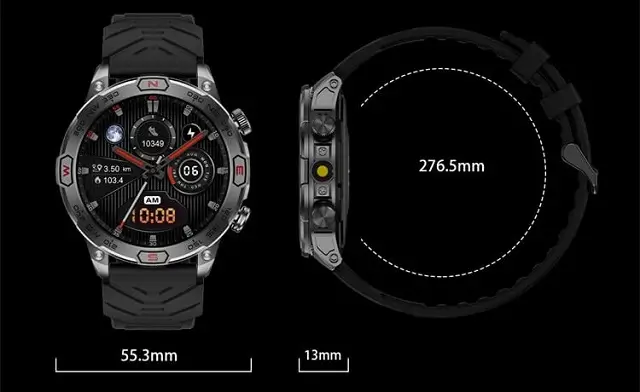VD36 Pro smartwatch design