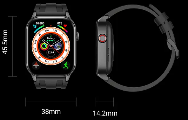 Vwar IND2 smartwatch design