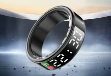 Rogbid SR08 Ultra: New smart ring with integrated display showing time and health metrics appears Rogbid SR08 Ultra