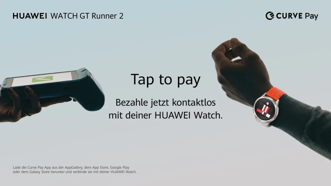 Finally: Seamless Contactless Payments Arrive on Huawei Watch GT 5, 5, GT 6, Ultimate 2, and Fit 4 Series Huawei Watch Curve NFC