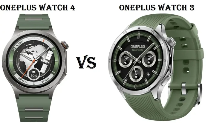 OnePlus Watch 4 vs. OnePlus Watch 3